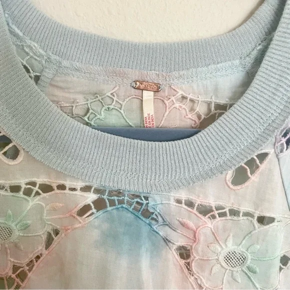 Free People Sunrise Lace Top - Picture 7 of 11